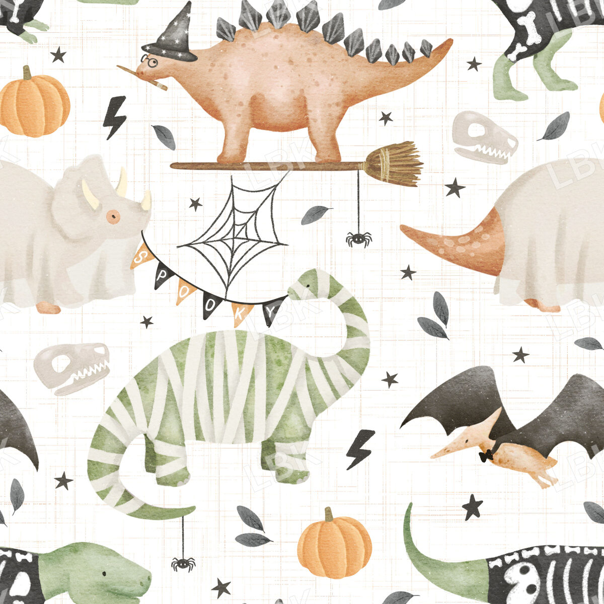 Halloween dino