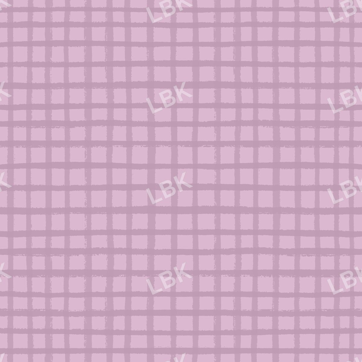 Sketched Gingham Lavender