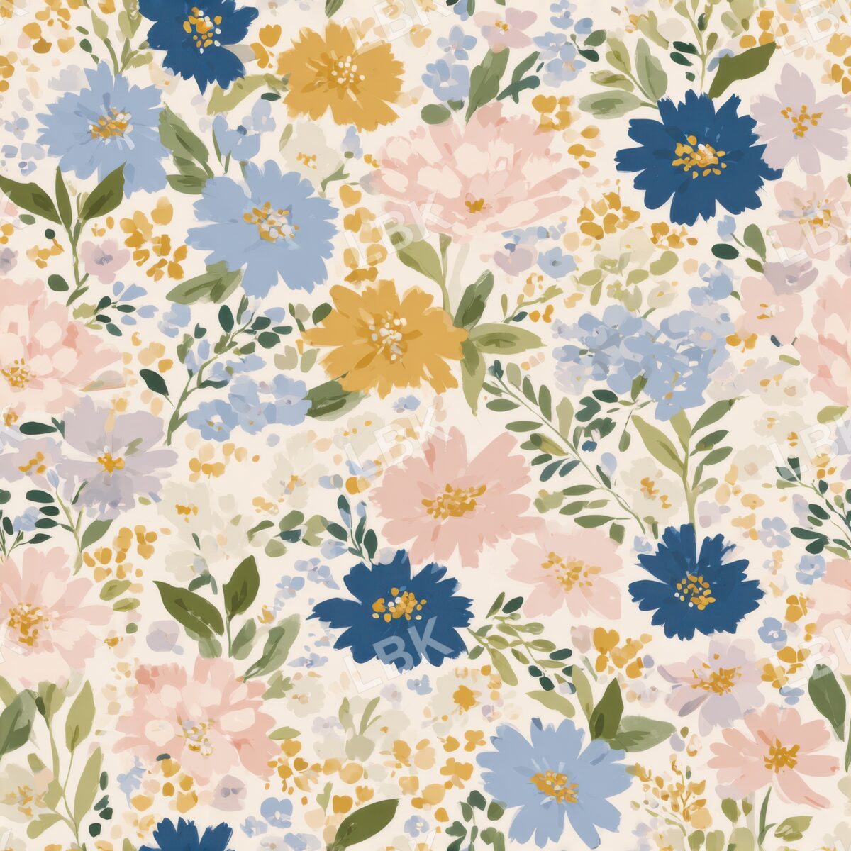 Vintage Meadow Bloom