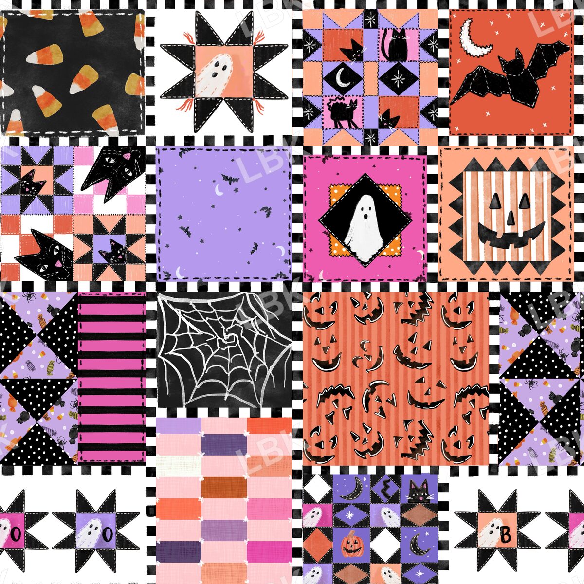 Halloween Queen quilt