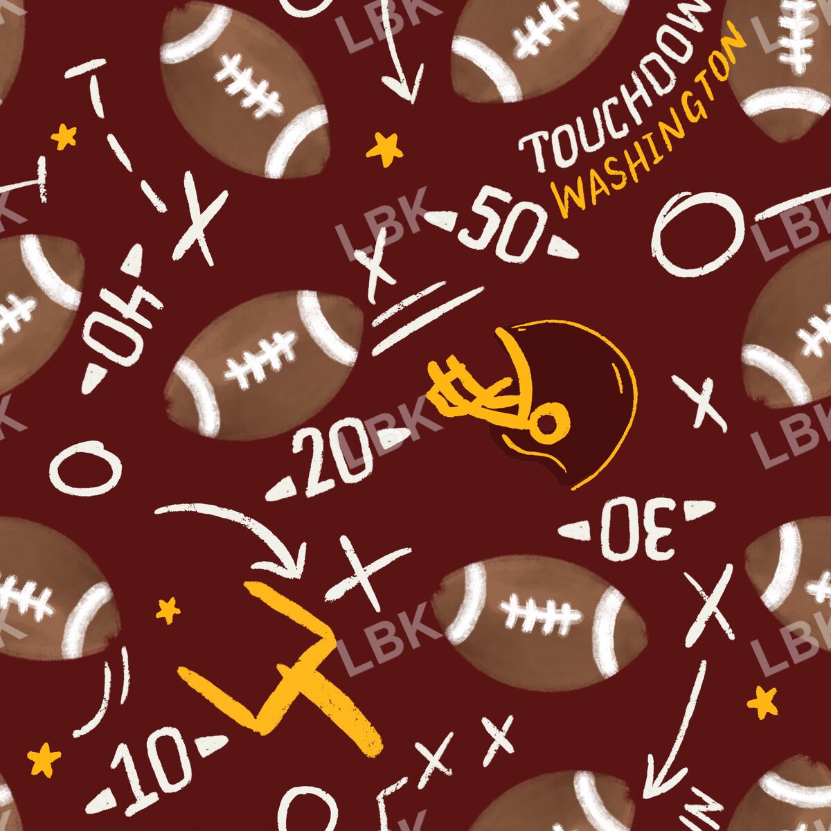 Washington Touchdown terrain
