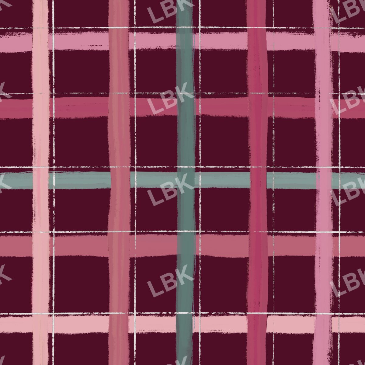 Cabernet multi plaid
