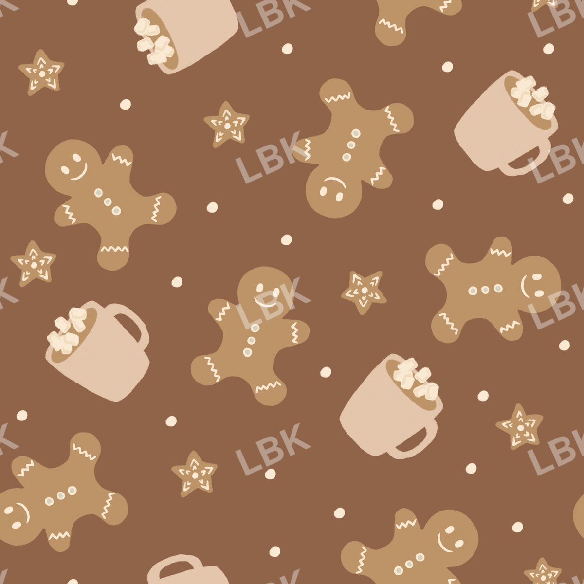 Gingerbread and Hot Cocoa Brown