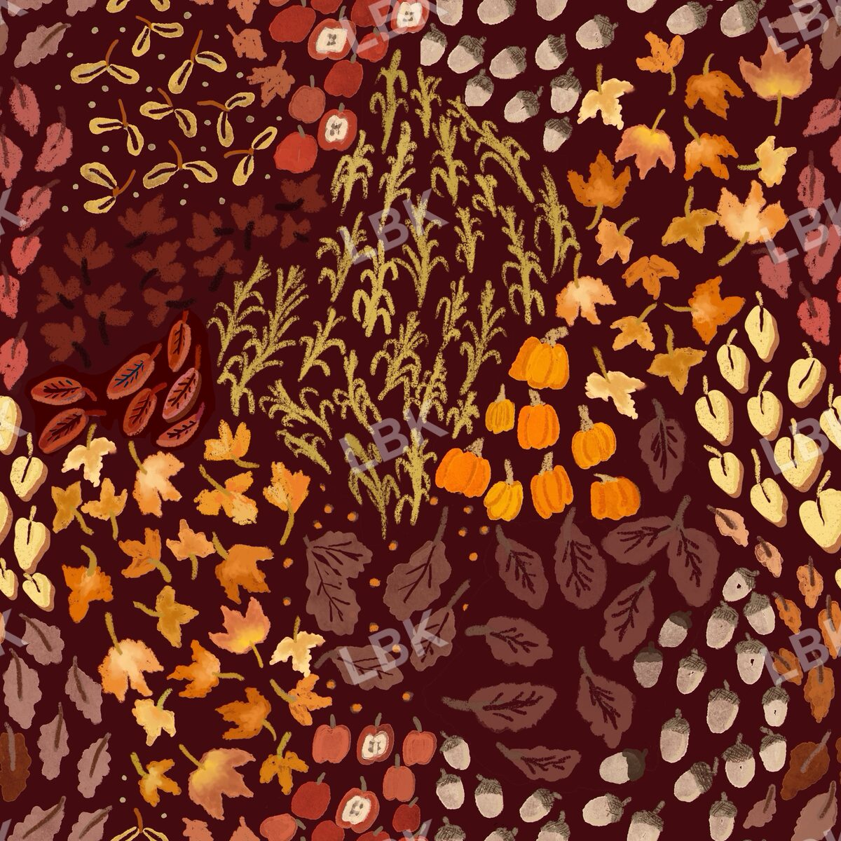 Falling for Autumn mahogany