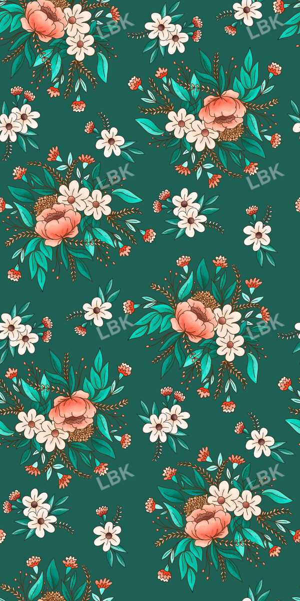 Buttercup Wildflower Teal