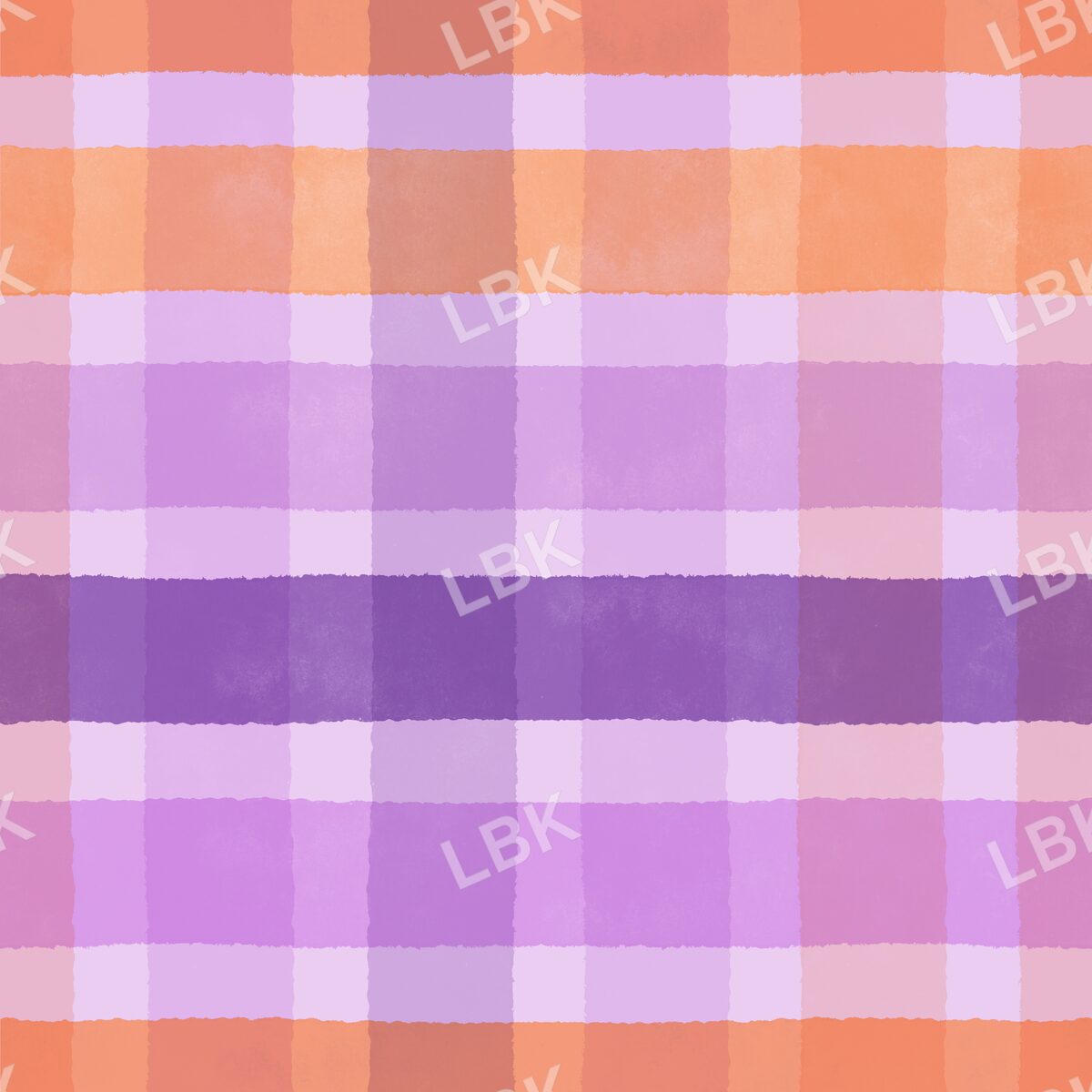 Purple meowlloween plaid