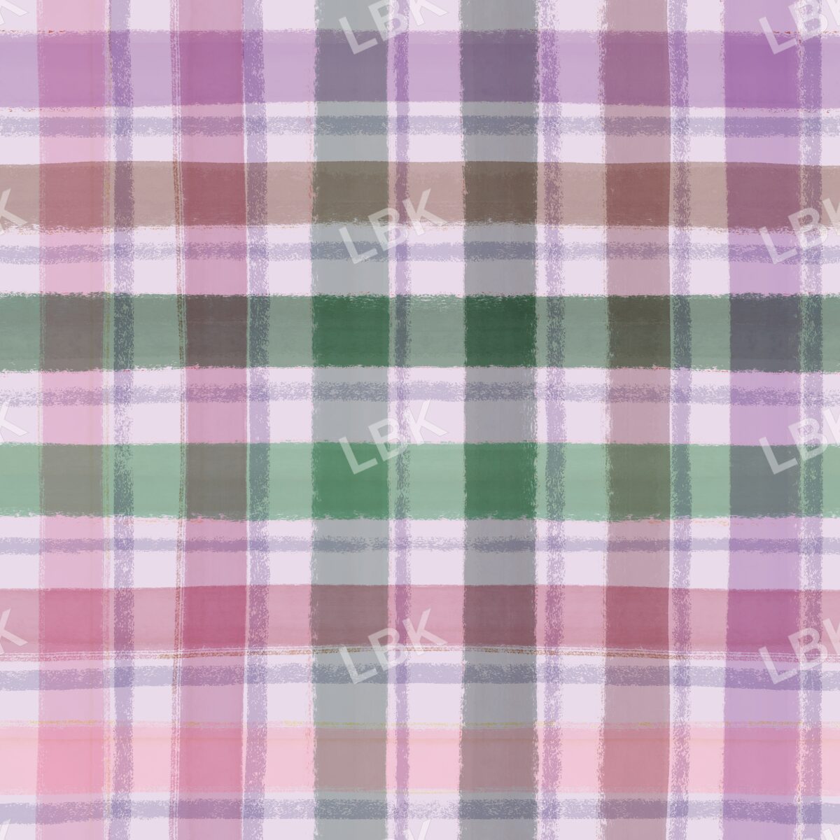 Smoky lilac autumn multi plaid