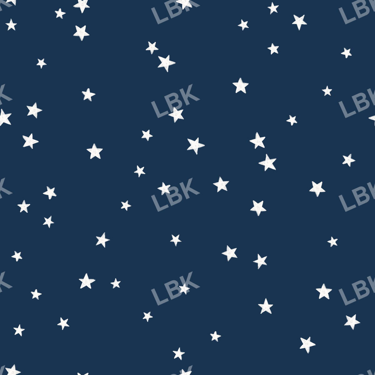 Little Stars-Navy Blue