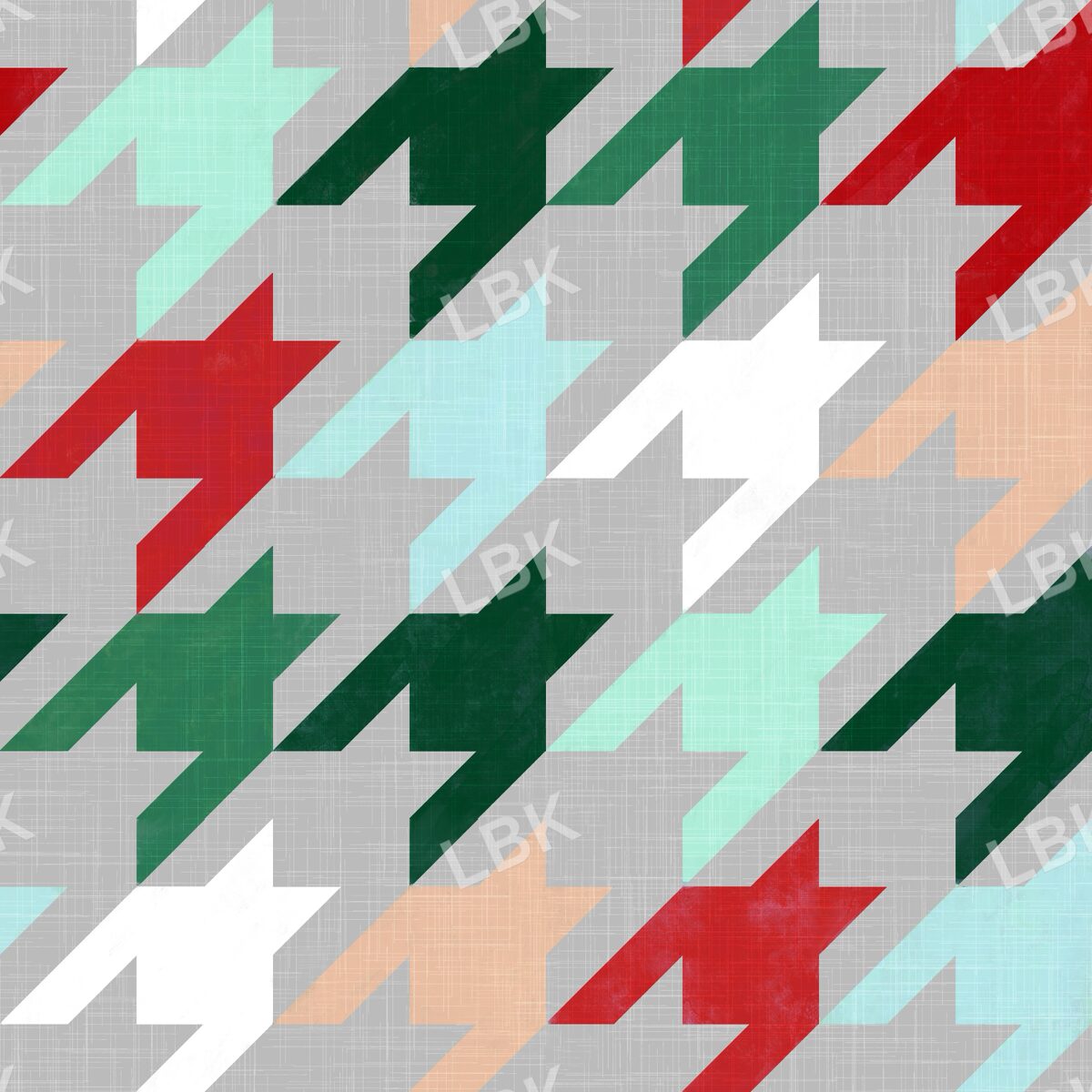 Houndstooth - gray textured