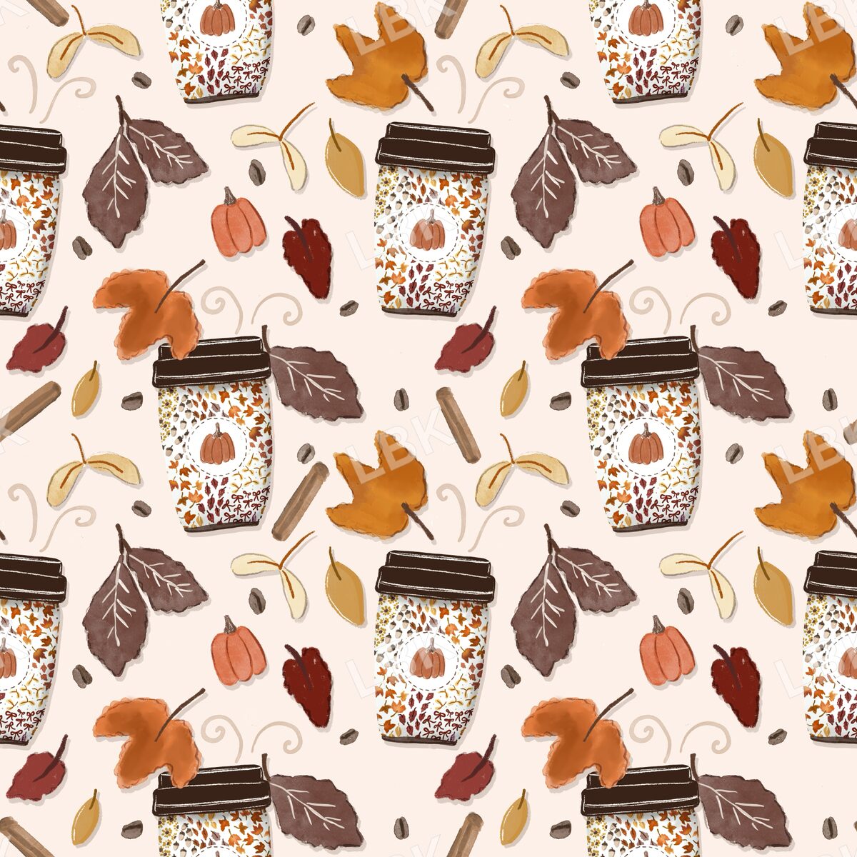 Pumpkin spice pizazz - latte