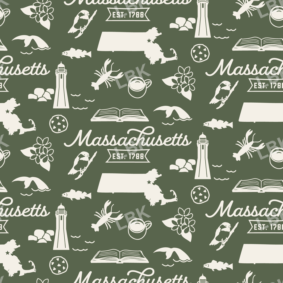Massachusetts-forest green