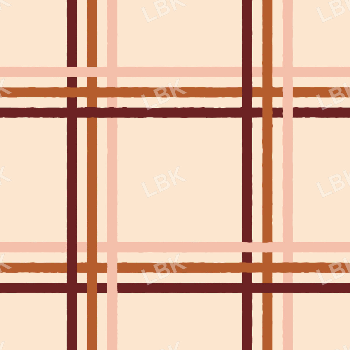 Fall Y'all Plaid Multi Pink