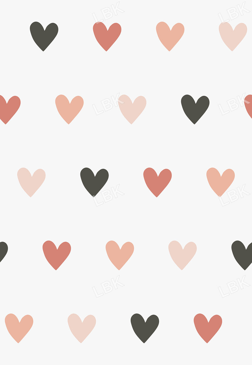 Wild Love Hearts White