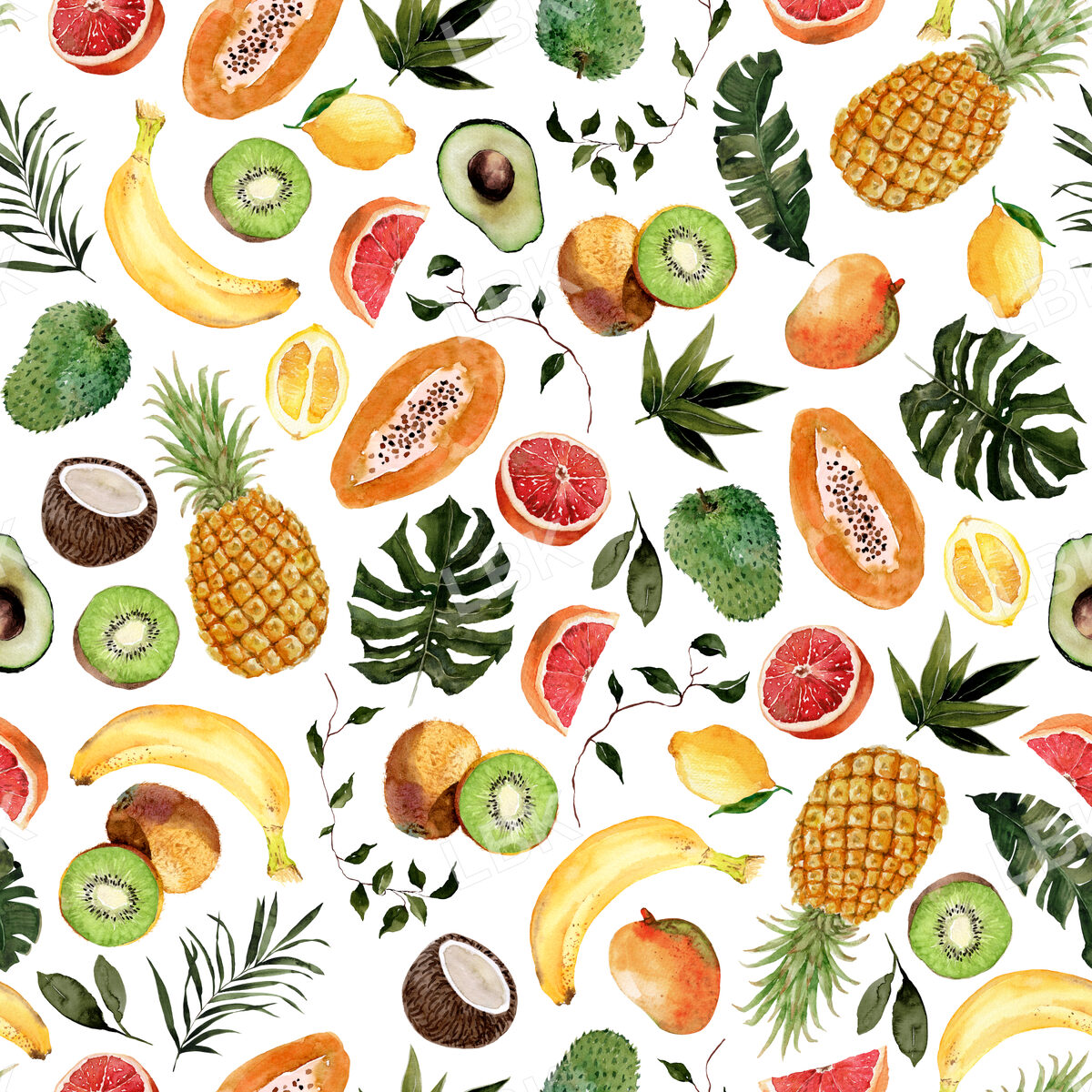Tropical Summer Fruit