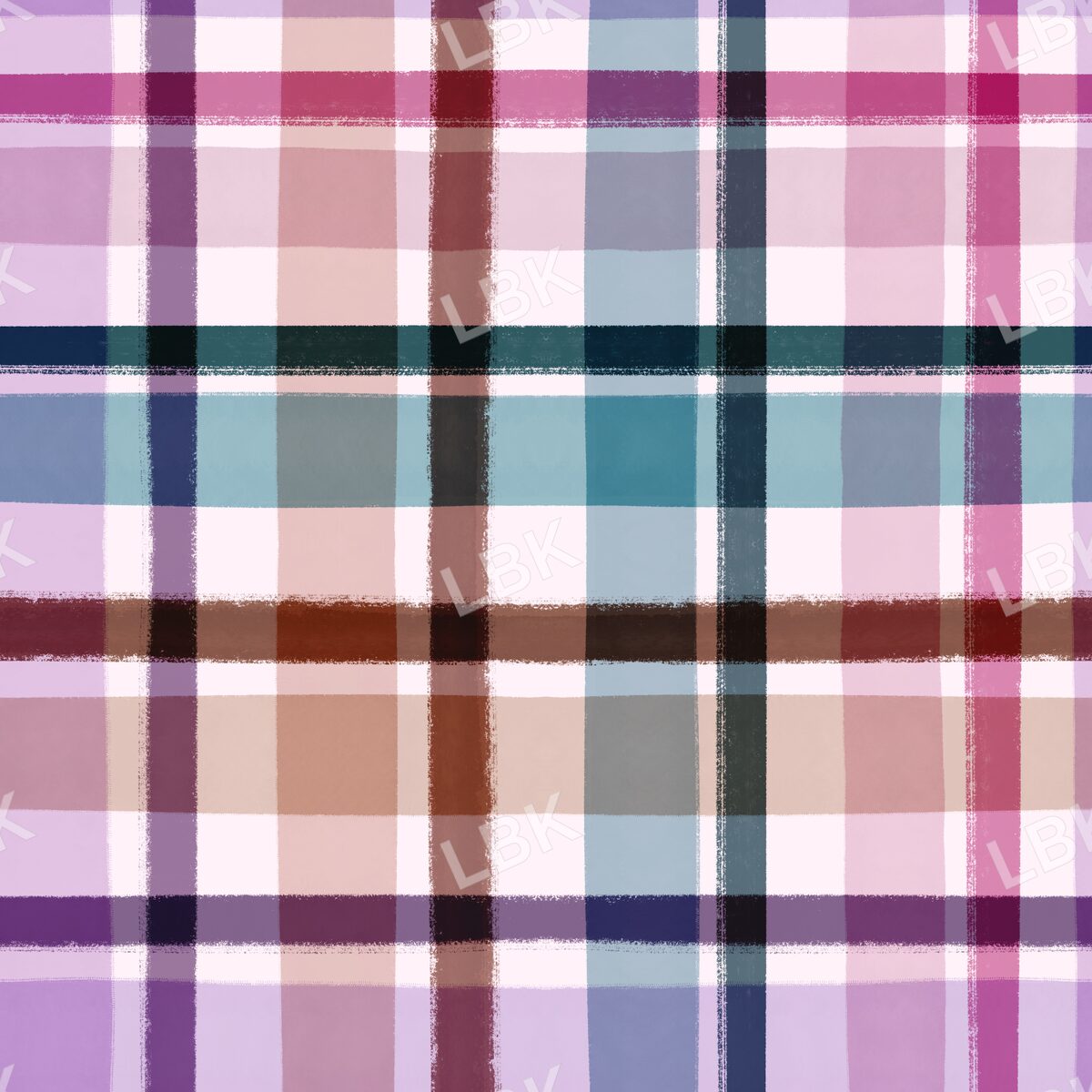 Pink plaid