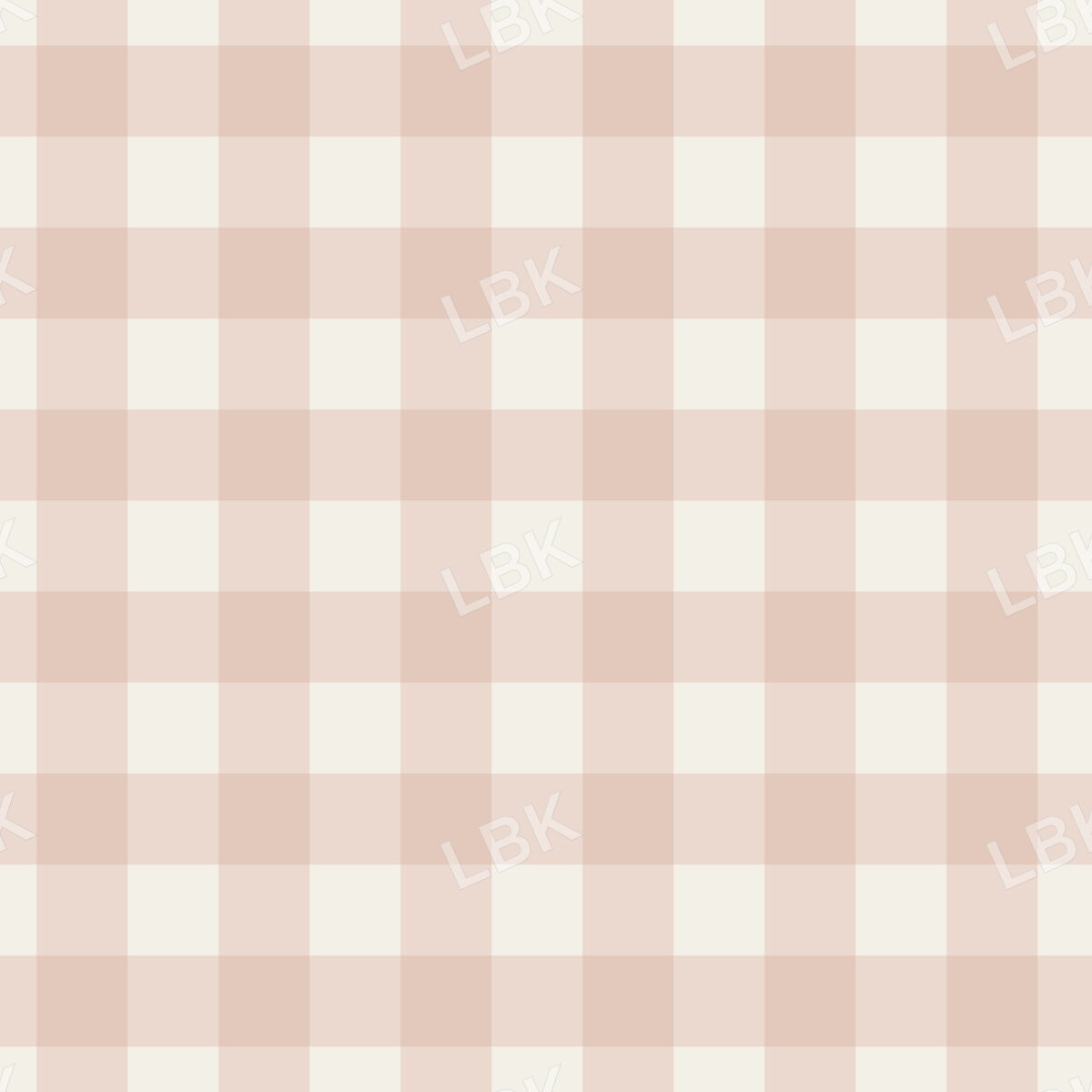 sweet gingham - cream odessa pink
