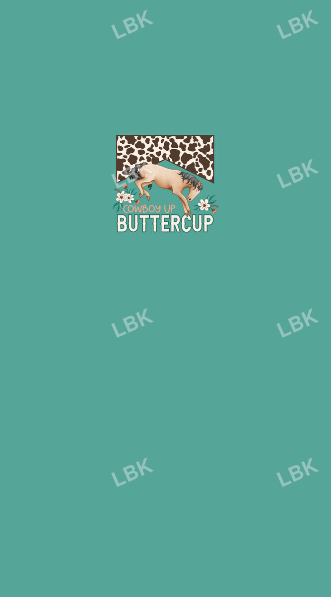 Buttercup Panel- Cowboy Up