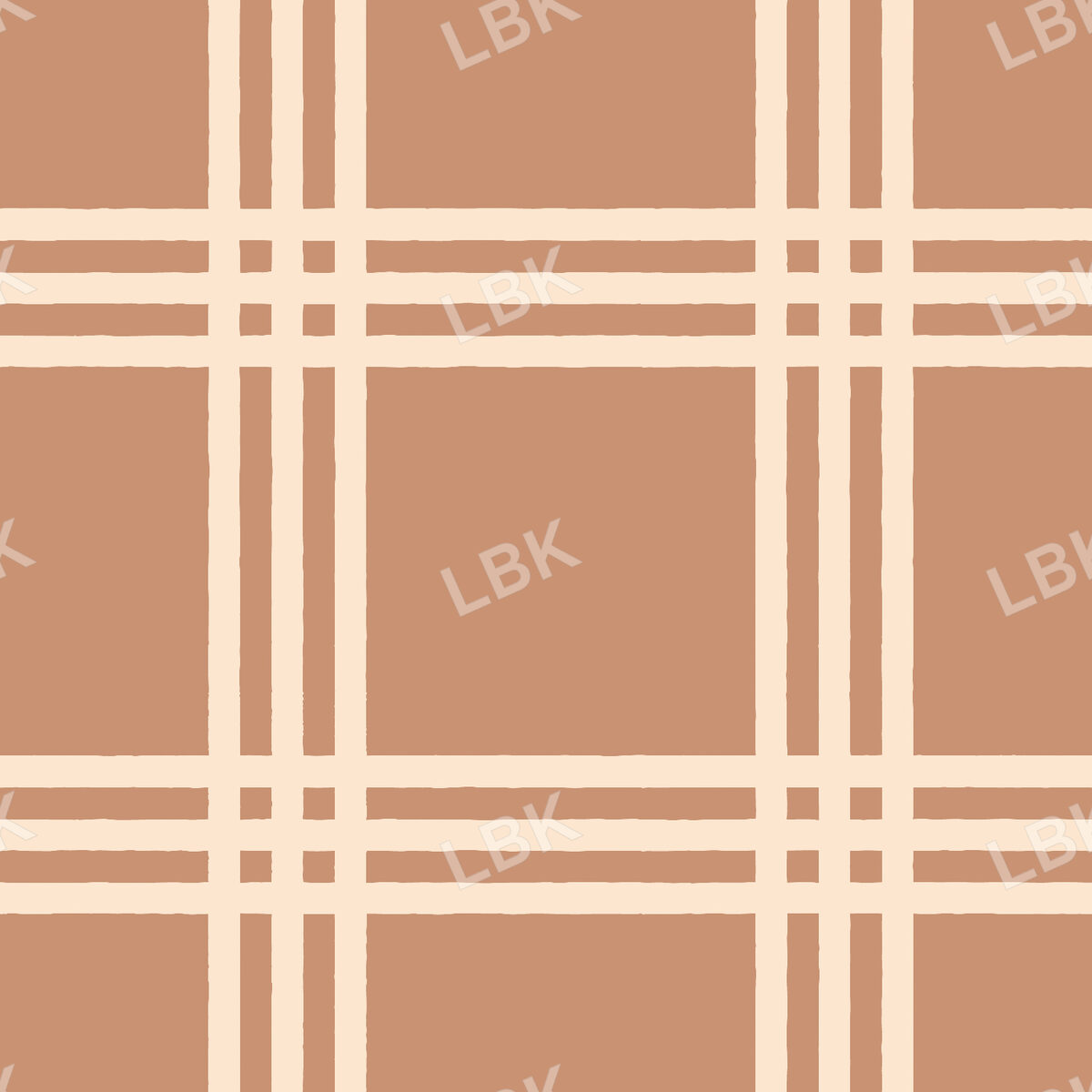 Fall Y'all Plaid Sand