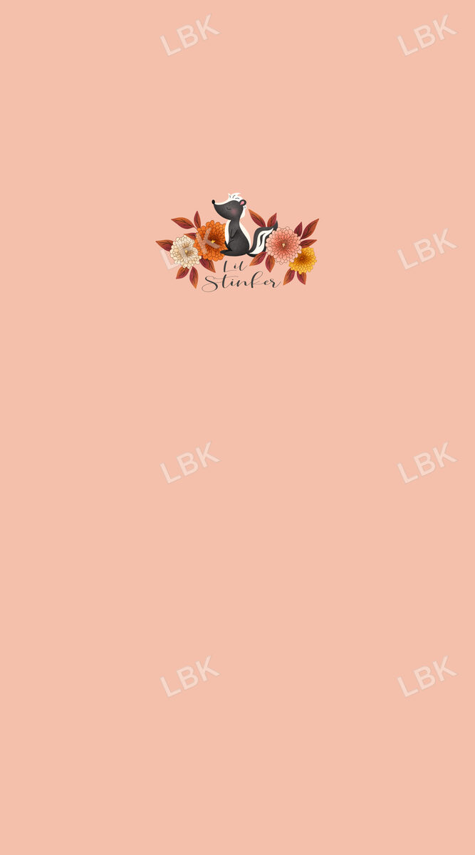 Fall Y'all Panel- Lil Stinker Floral