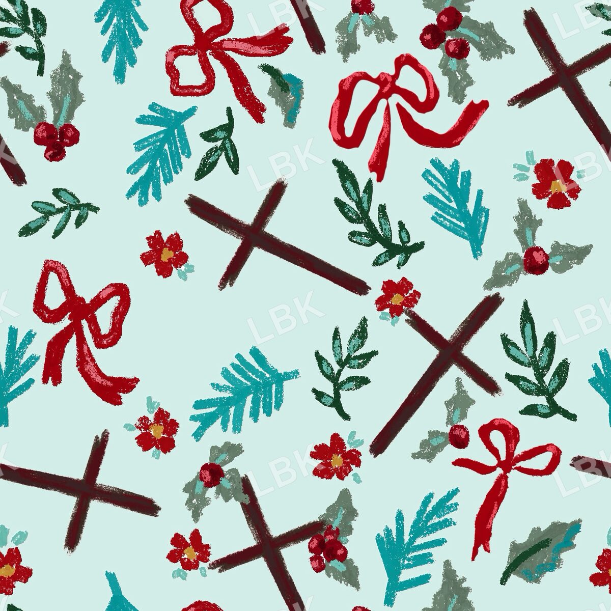 scattered crosses mint