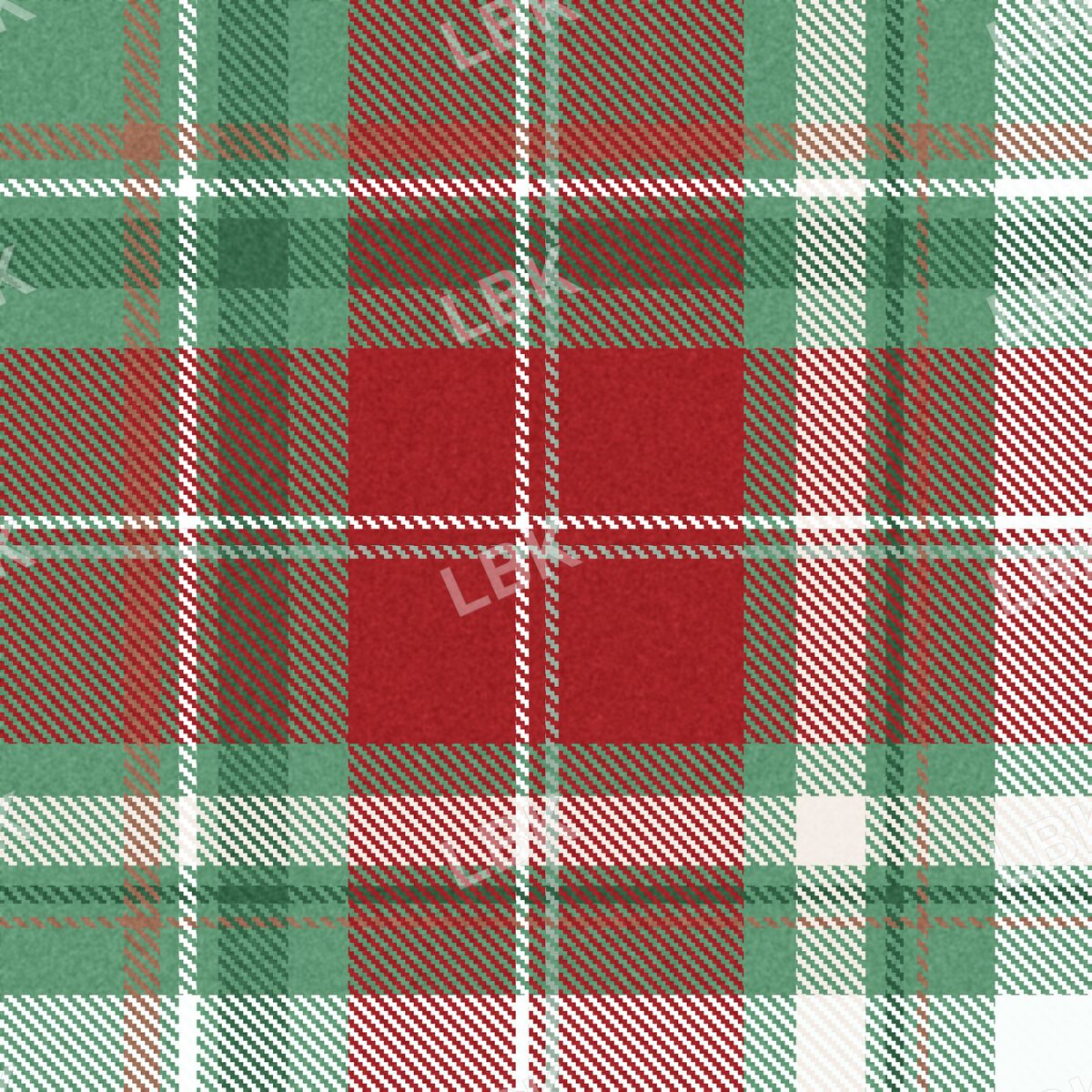 Cozy Plaid Greed red white