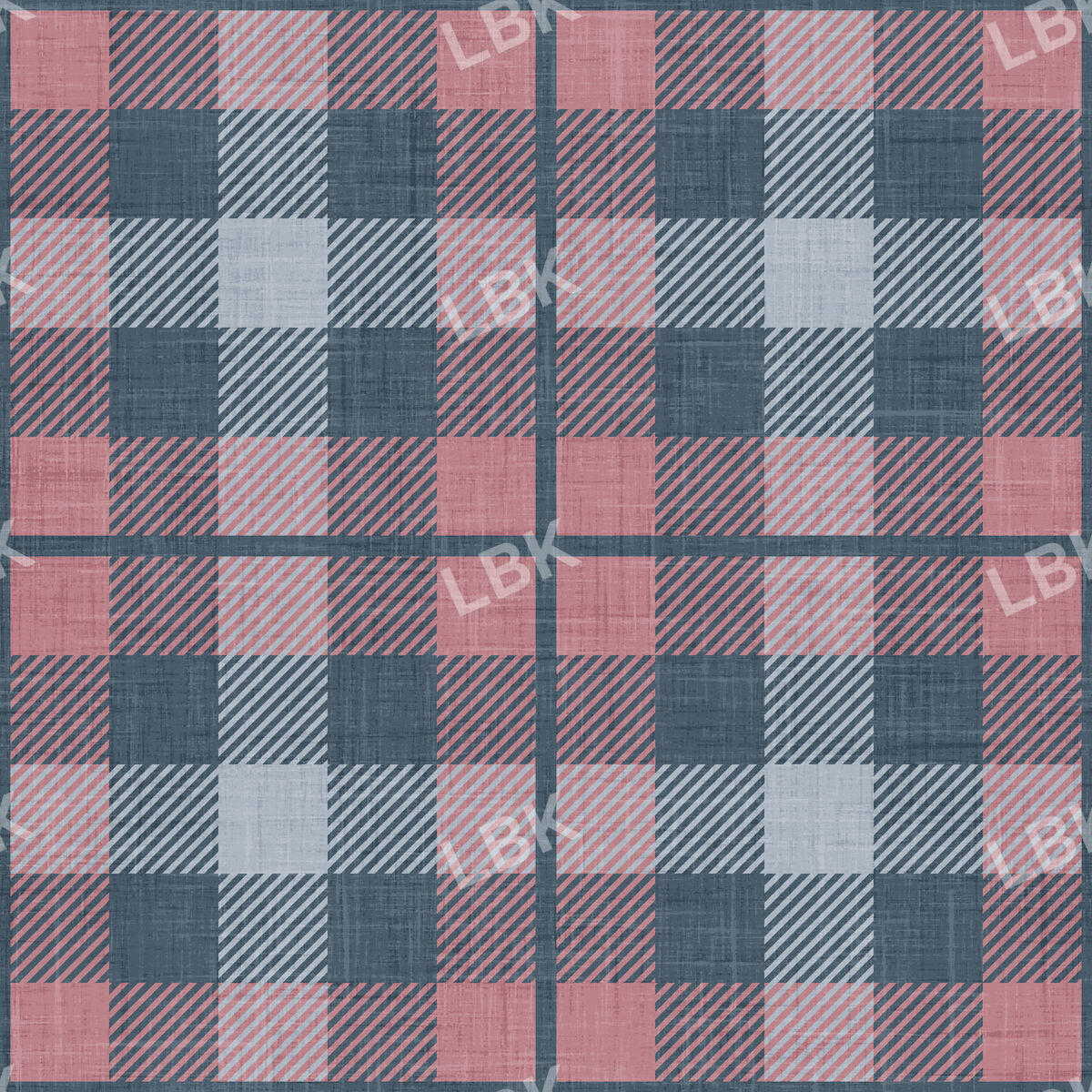 Faux Flannel Sweater Plaid
