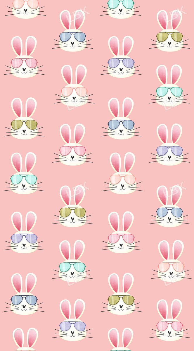 Hoppy Easter Hip Hop Peach
