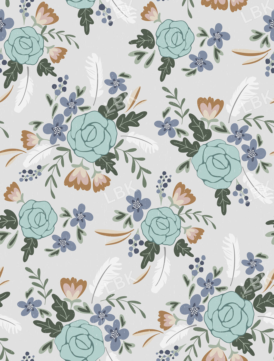 Miss Ava's Floral Denim