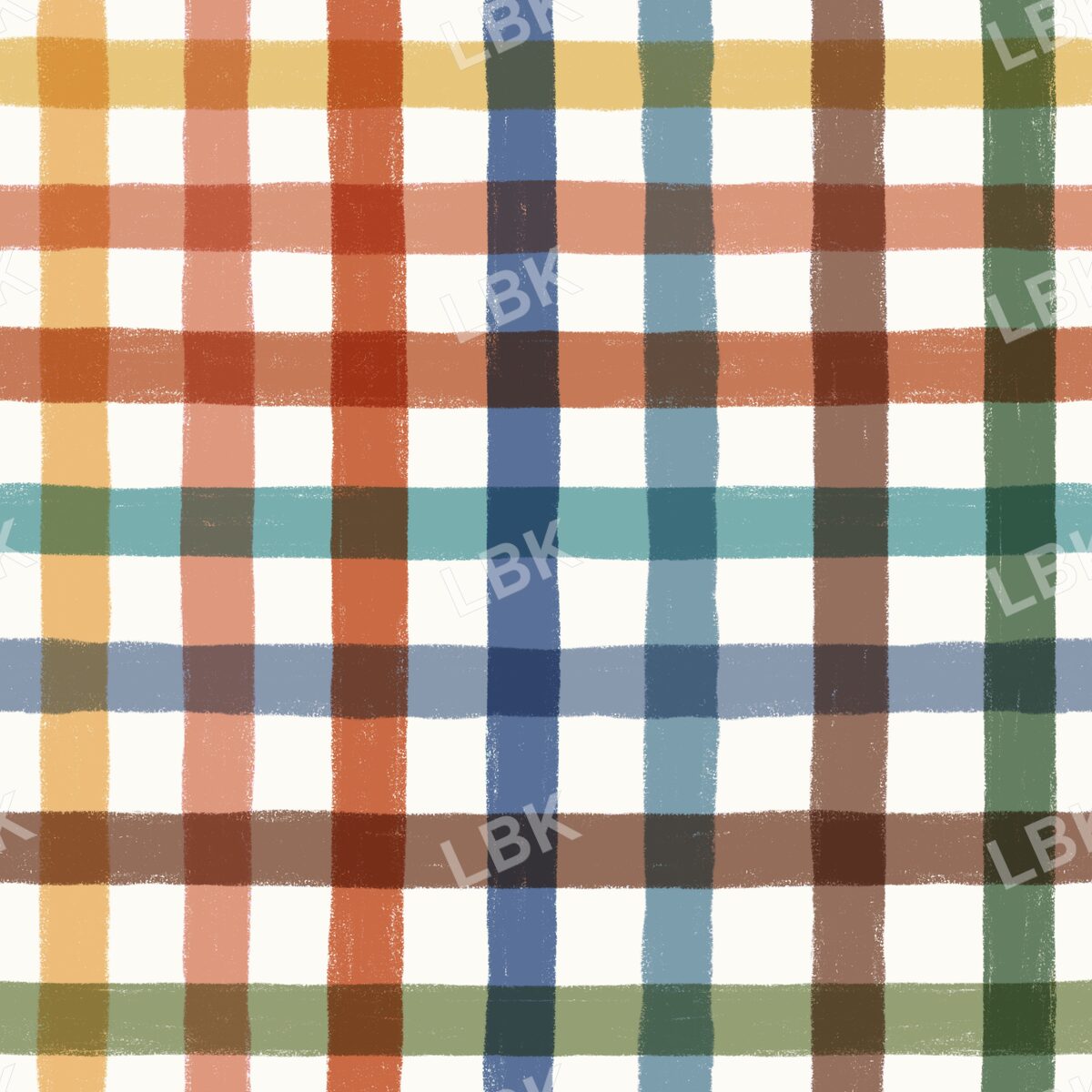 Fall Farm plaid multicolor