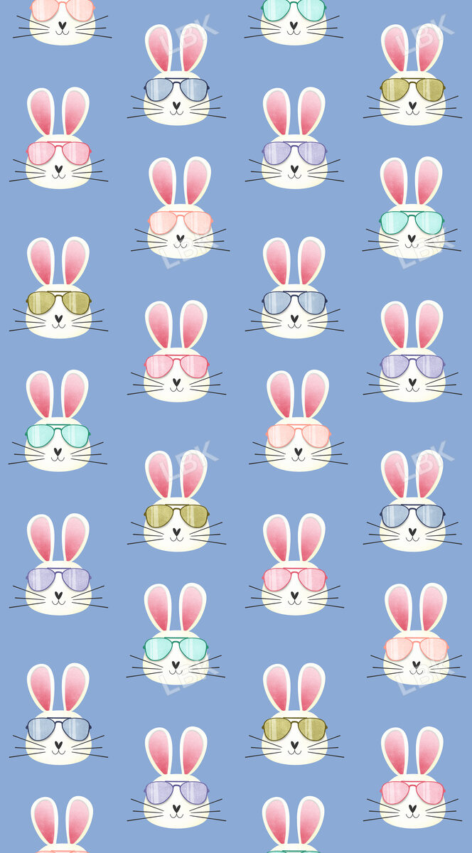 Hoppy Easter Hip Hop Blue