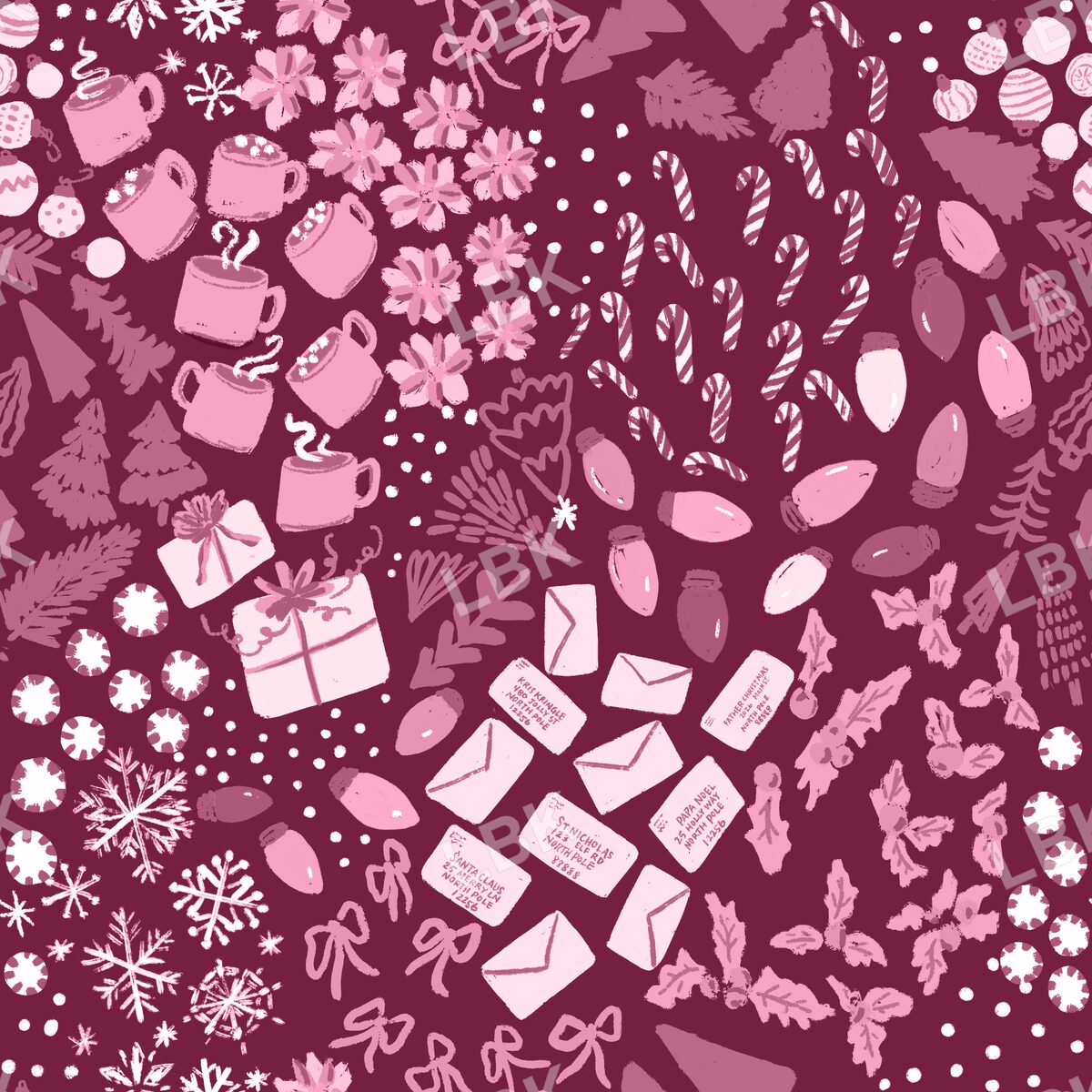 Christmas holiday pizazz cranbery