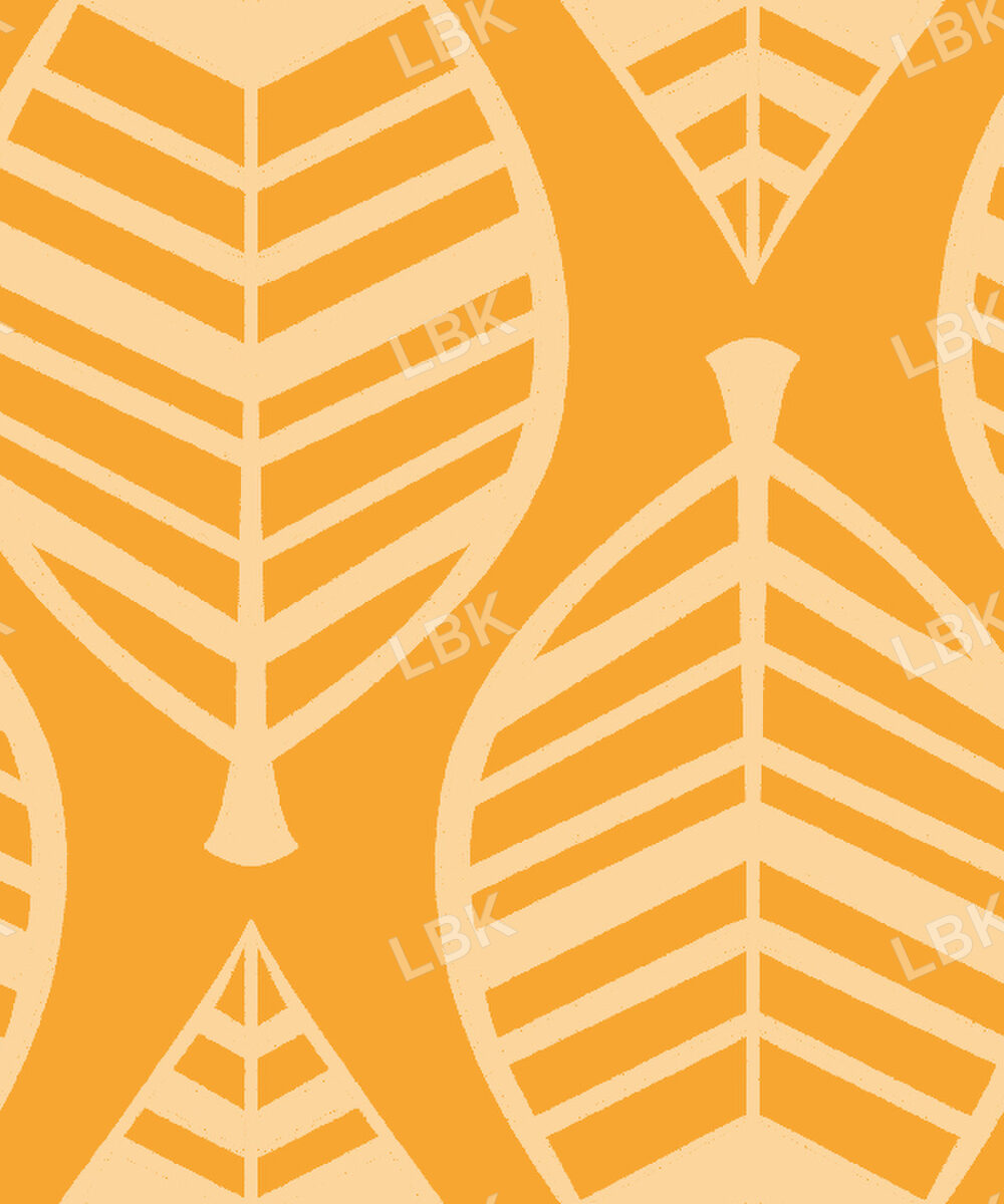 Fall Y'all Stencil Leaf Yellow