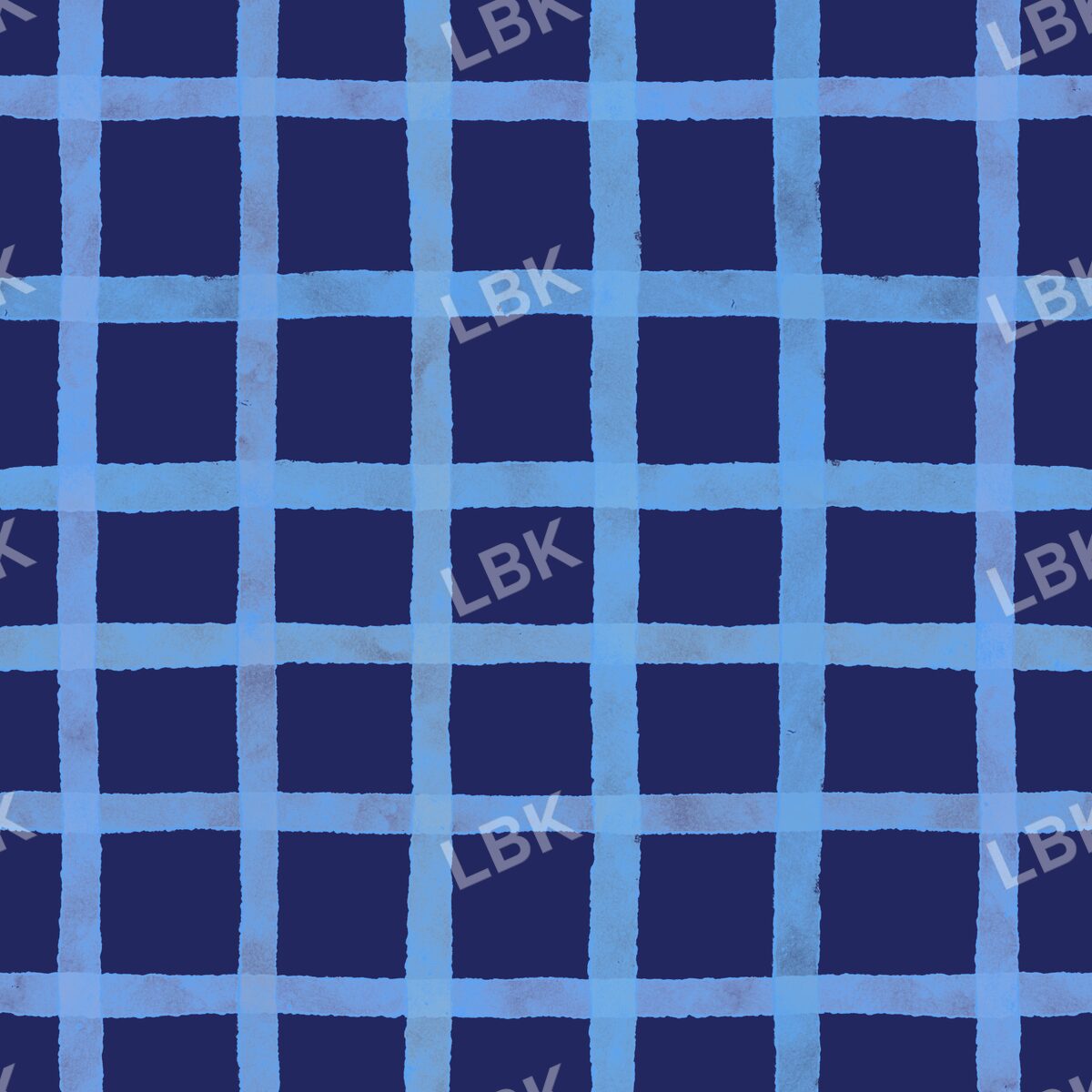 Windowpane plaid navy blue