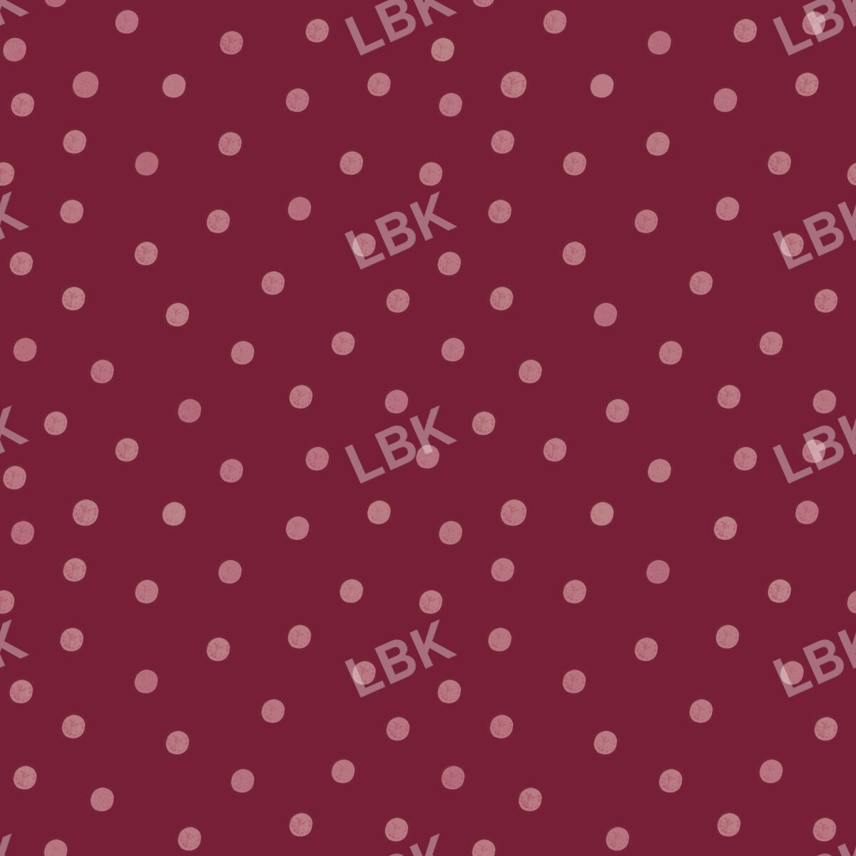 Dots dark red and pink