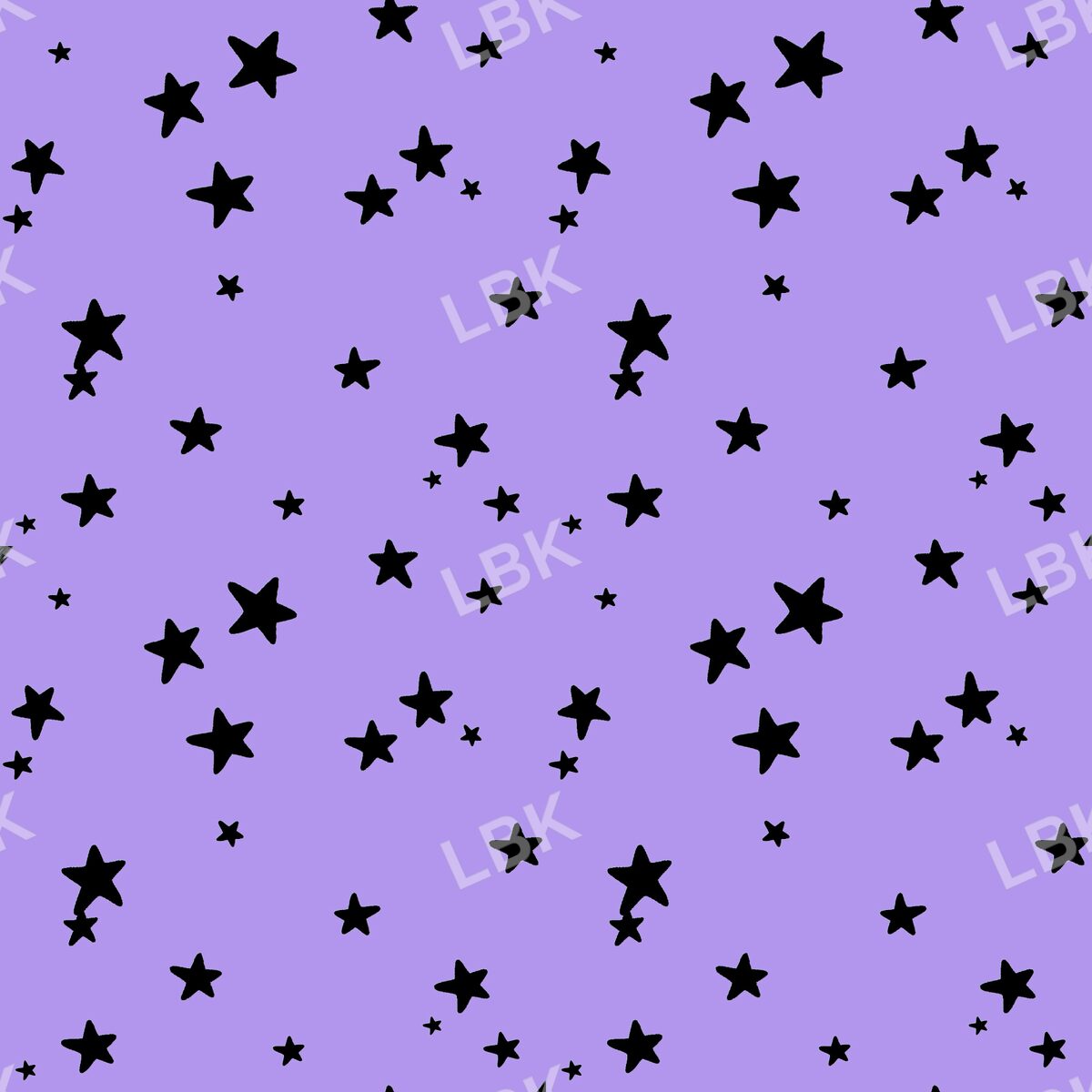 Scattered stars purple