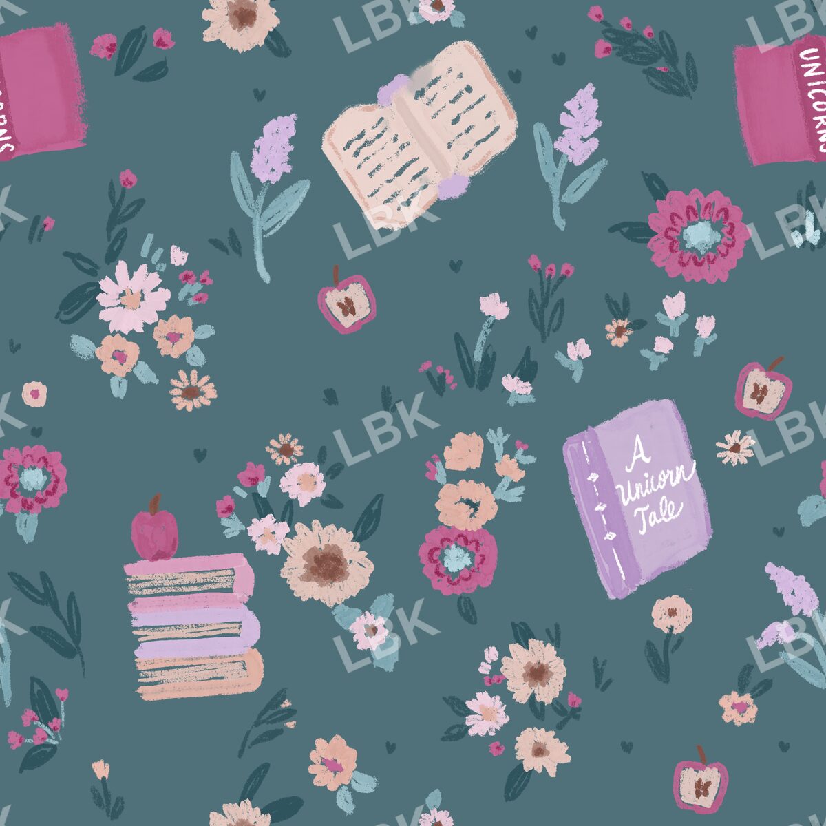 Unicorn tales teal