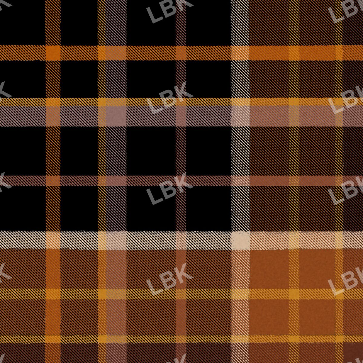By the fire plaid black mix