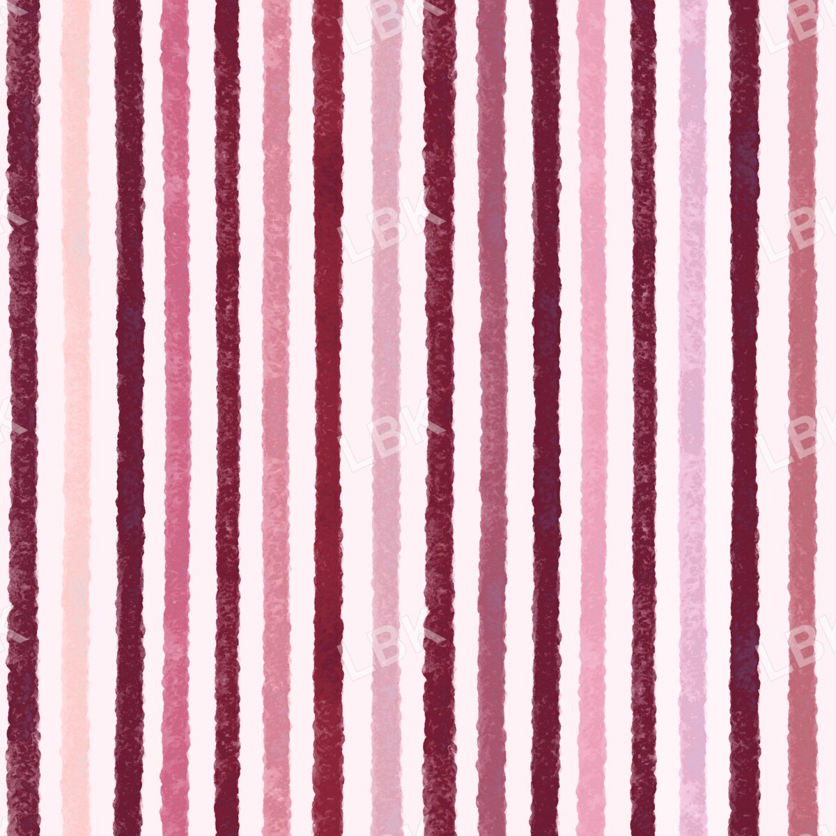 Cranberry pink mix watercolor stripe
