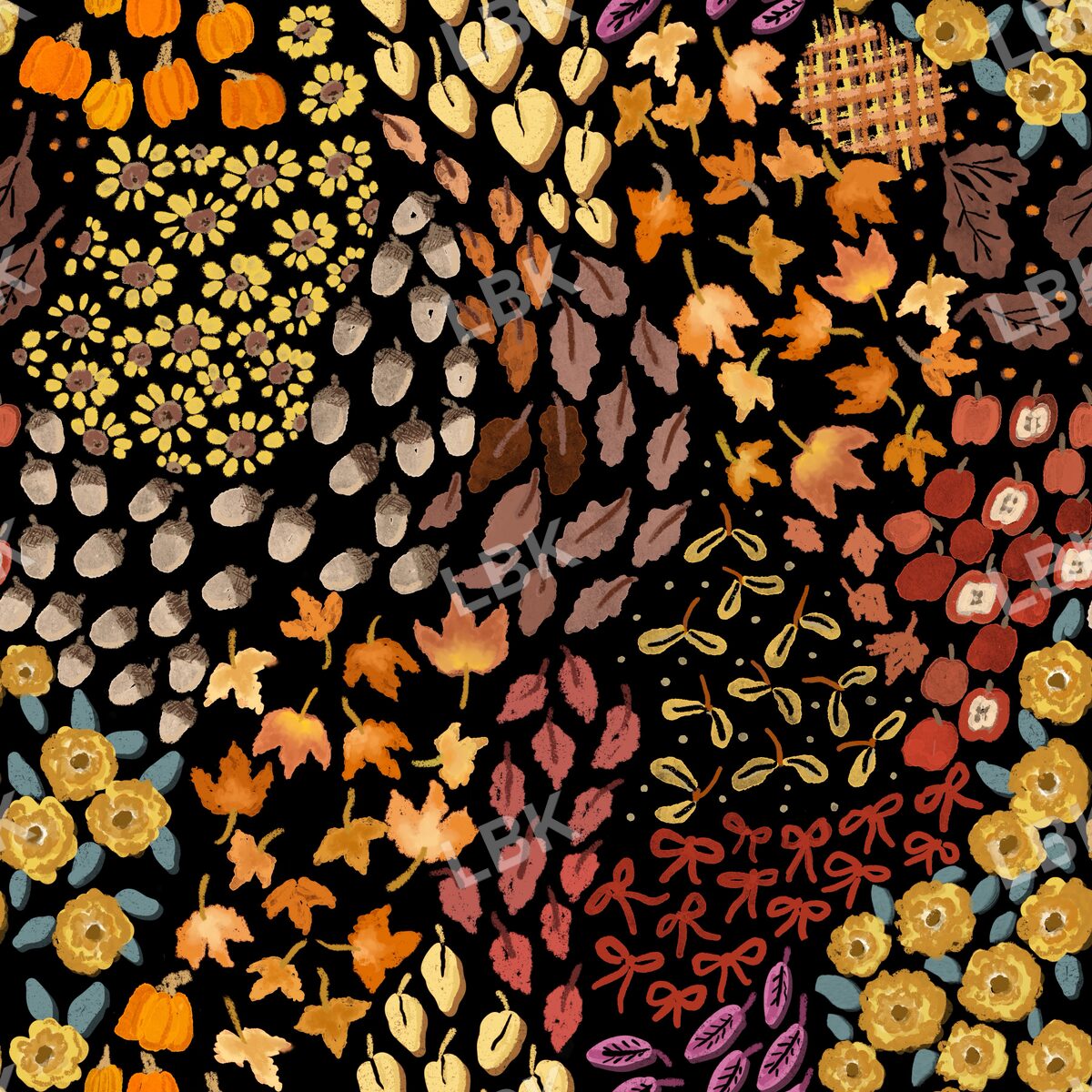 Falling for autumn black