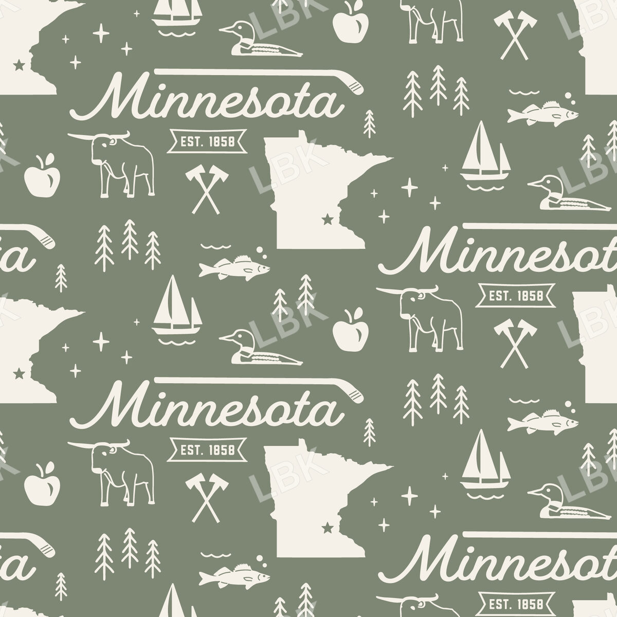Minnesota-sage green
