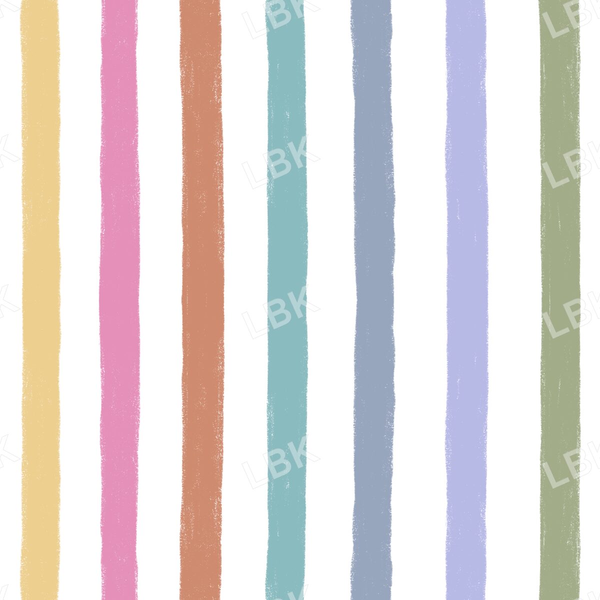Sketchbook stripe - white multicolor