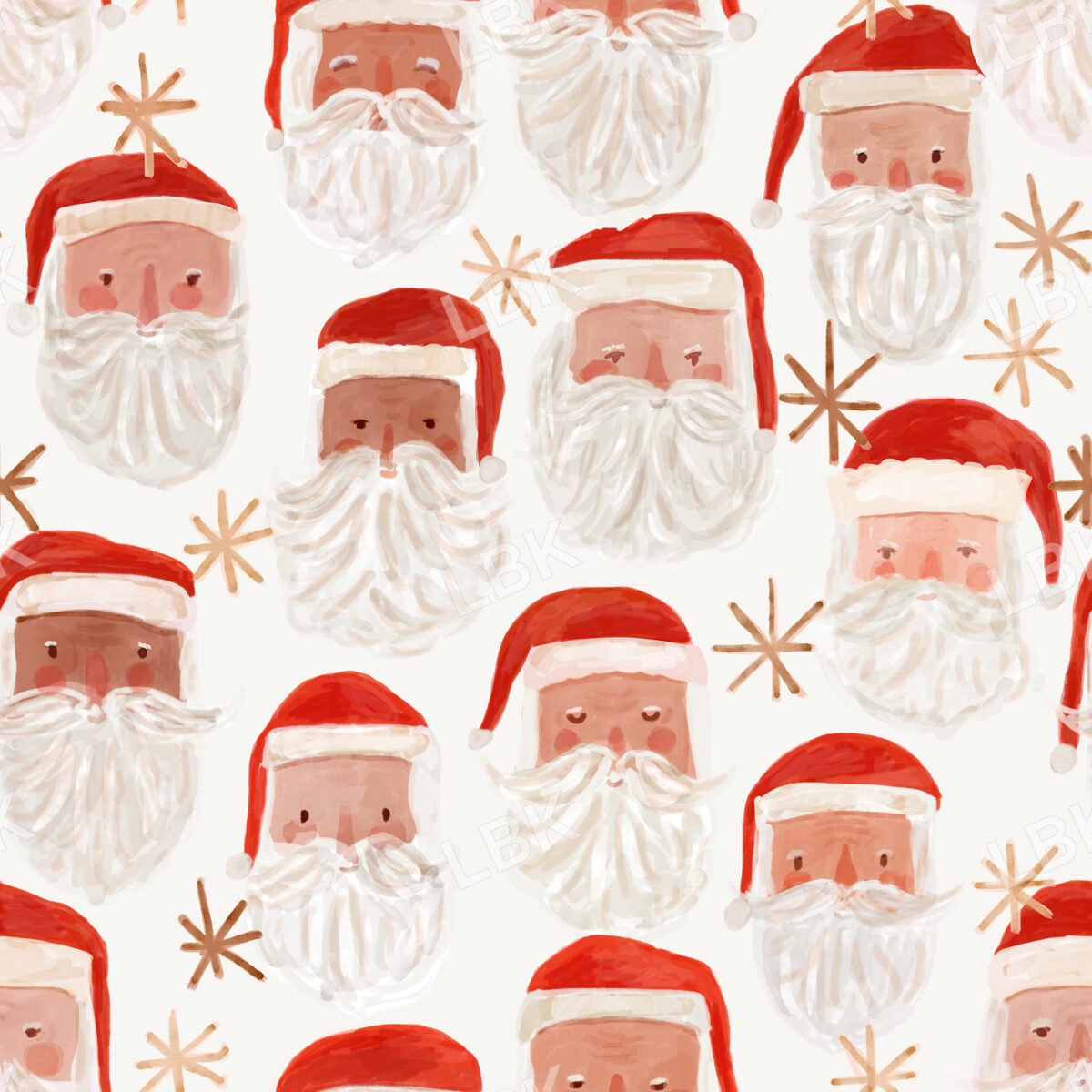 Merry Faces-Cream