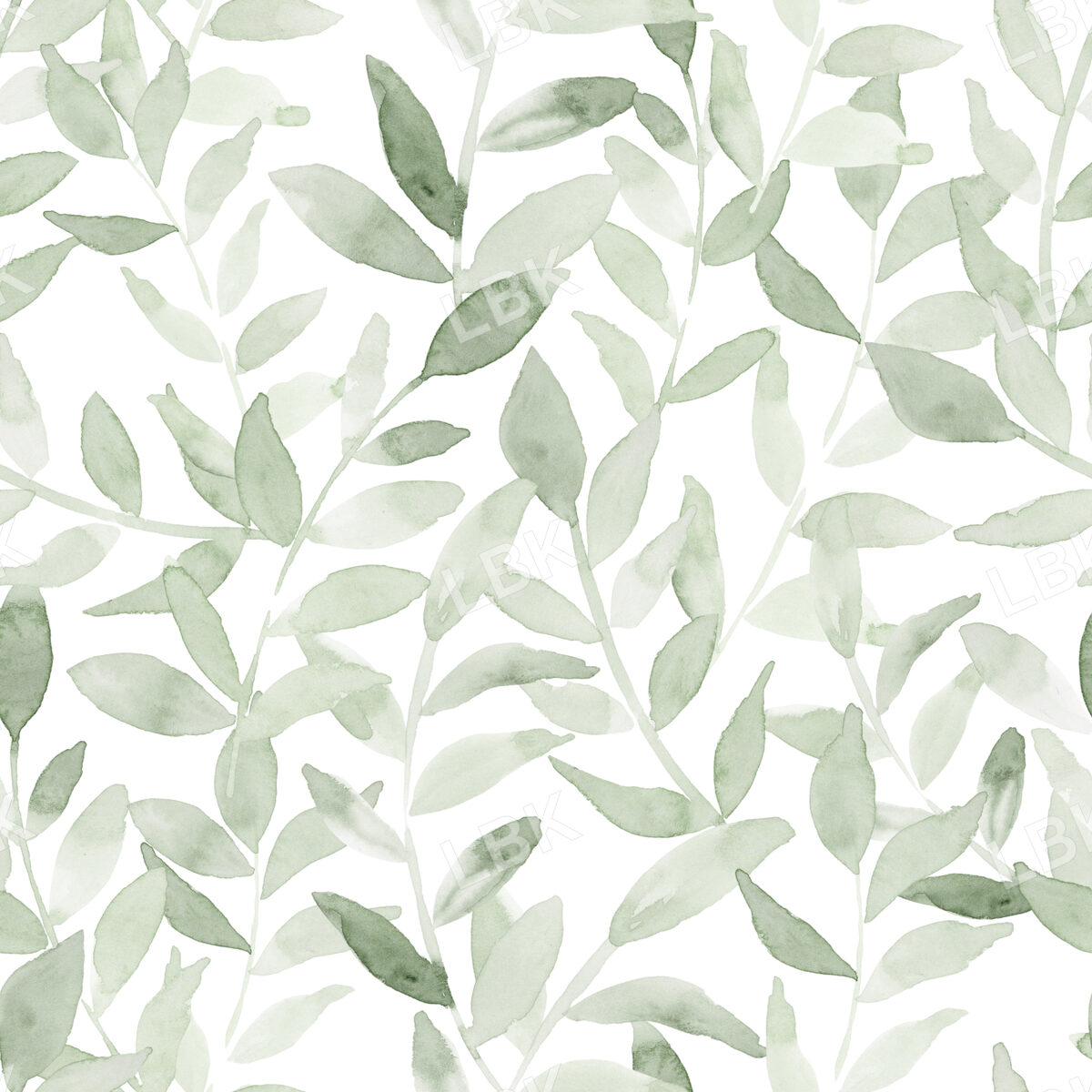 Sage Botanical Leaves