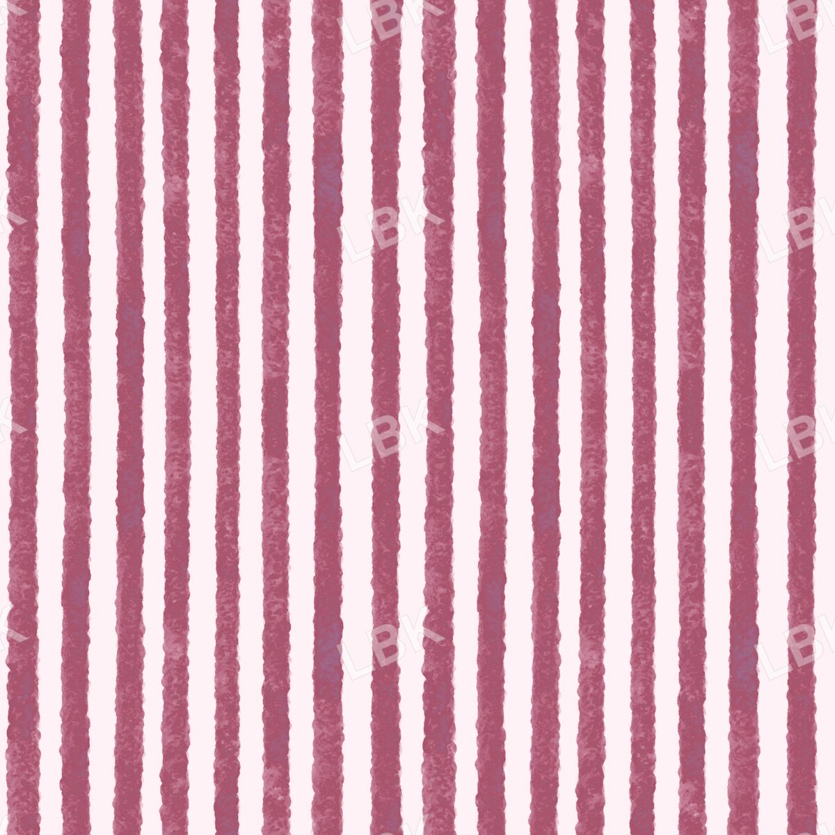 Cranberry pink watercolor stripe