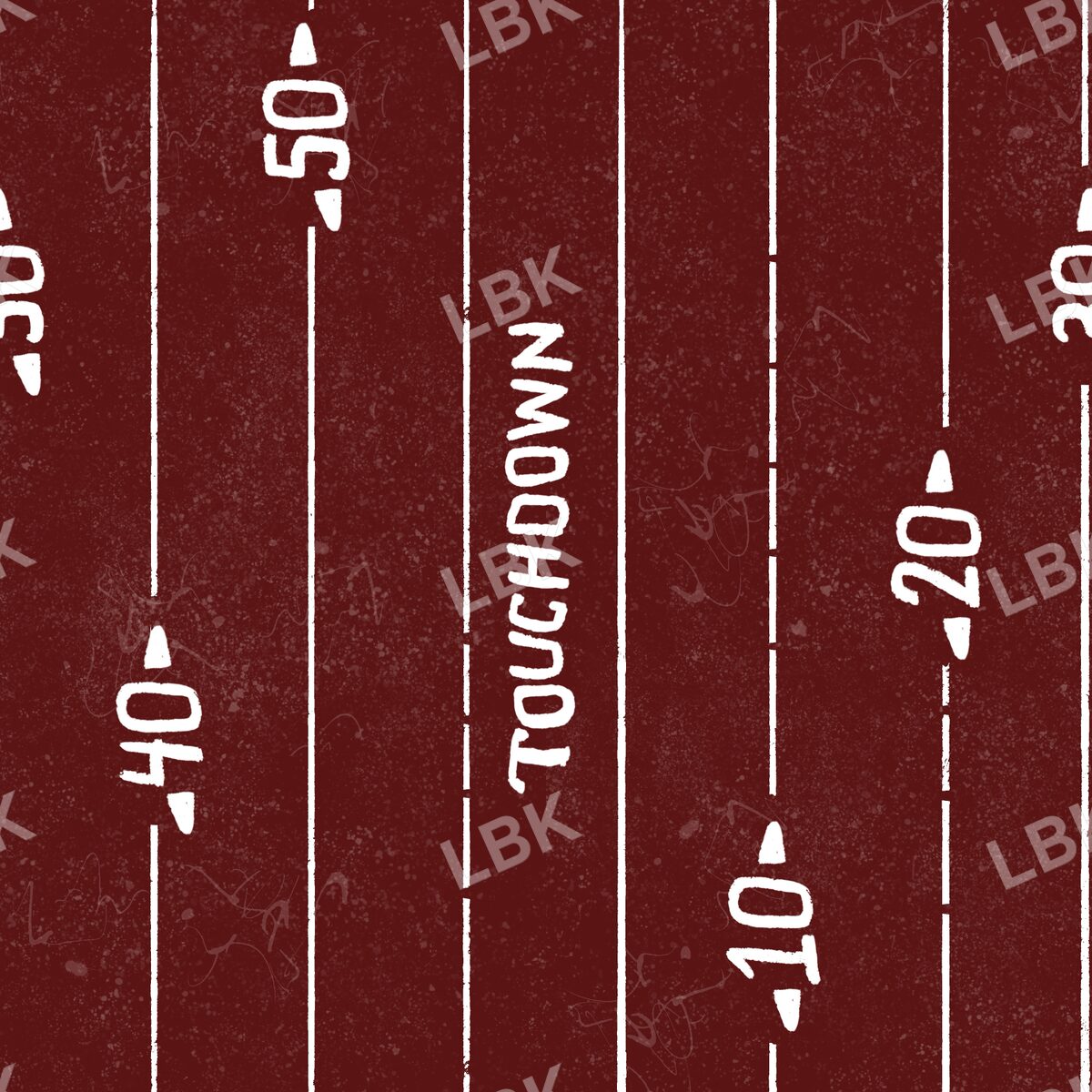 Washington burgundy touchdown stripe