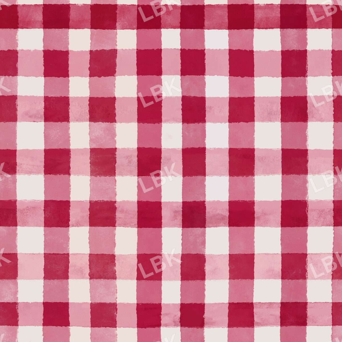 Red Gingham plaid