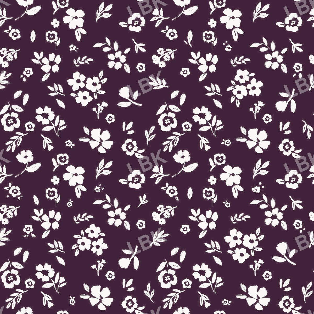 Pocket full of posies dark purple