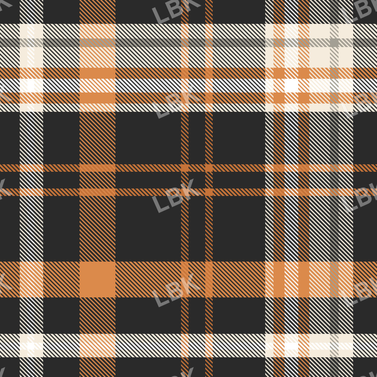 Halloween Spooky Plaid