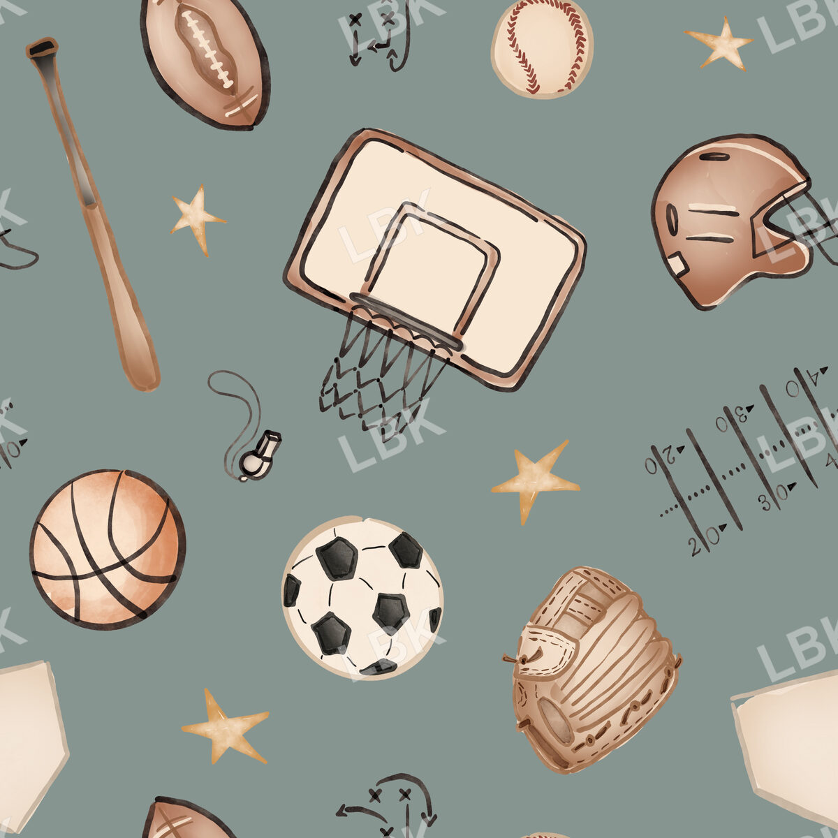 All Sports - Dusty Green