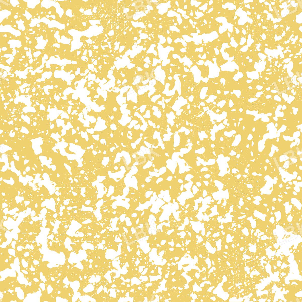 Composition notebook abstract splatter yellow